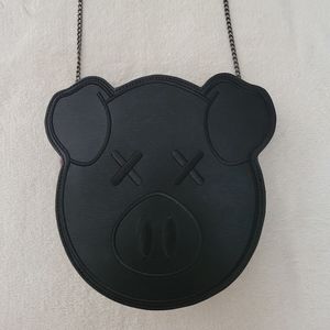 Shane x Jeffree Black Pig Purse